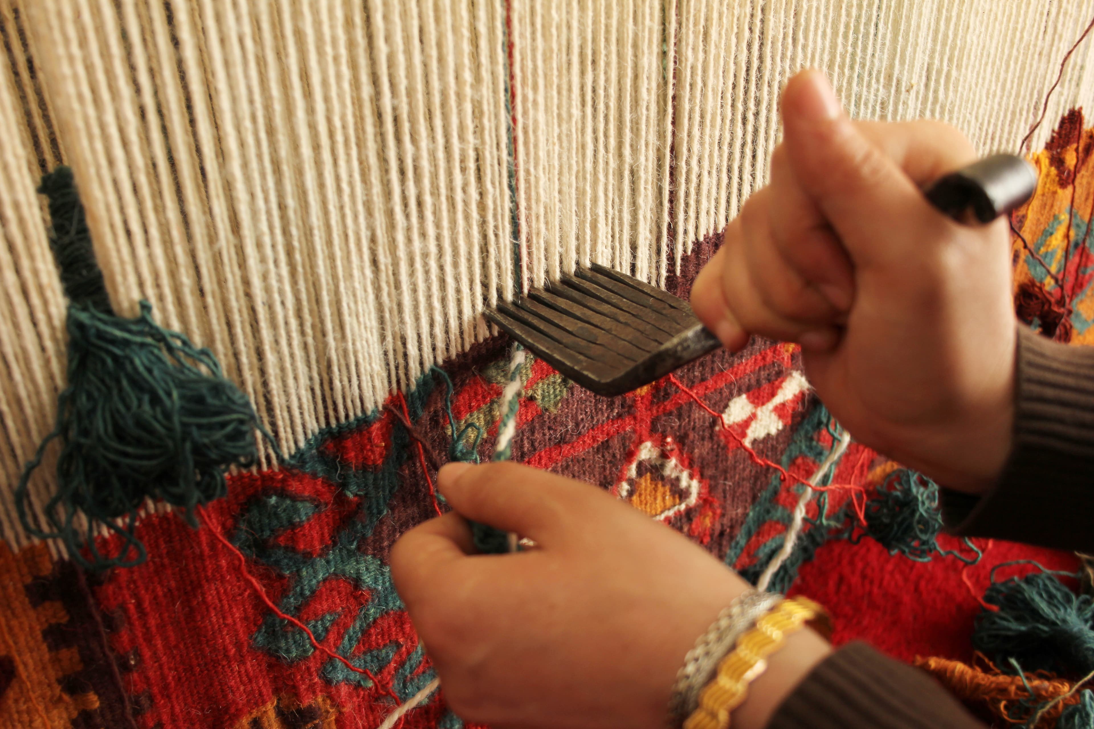Tribal carpet