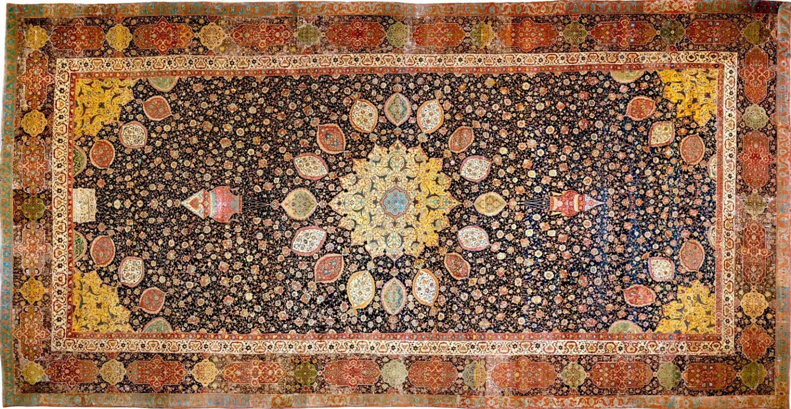 Qajar carpet